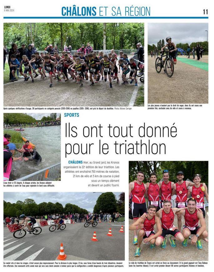 06 05 2024 kronos triathlon de chalons