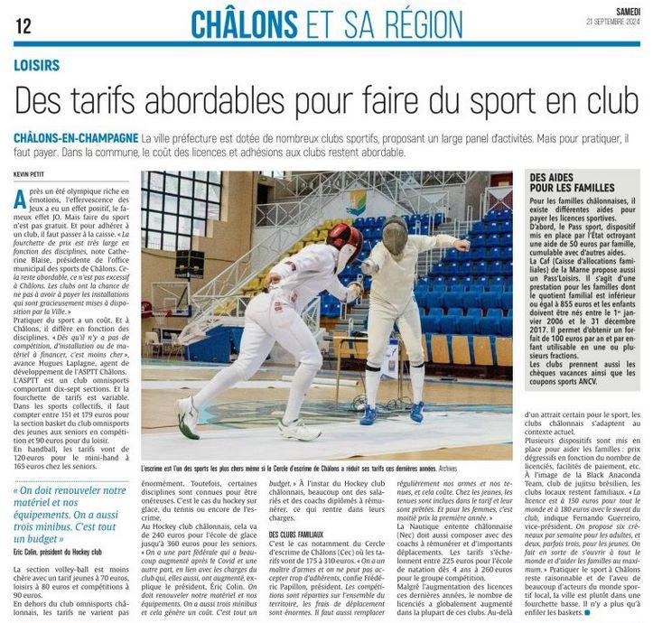 21 09 2024 tarif des sports a chalons