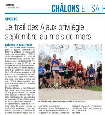 24 11 2024 le trail des ajaux 2025