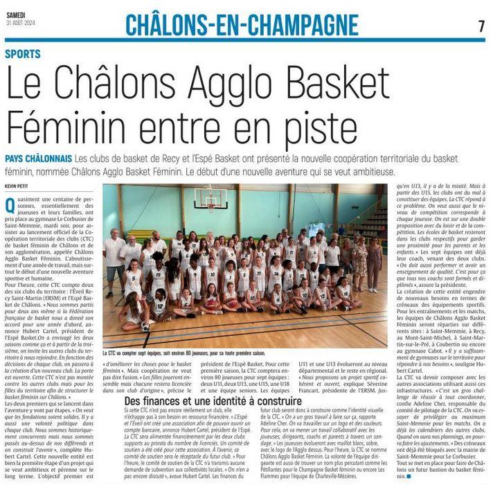 31 08 2024 chalons agglo basket feminin